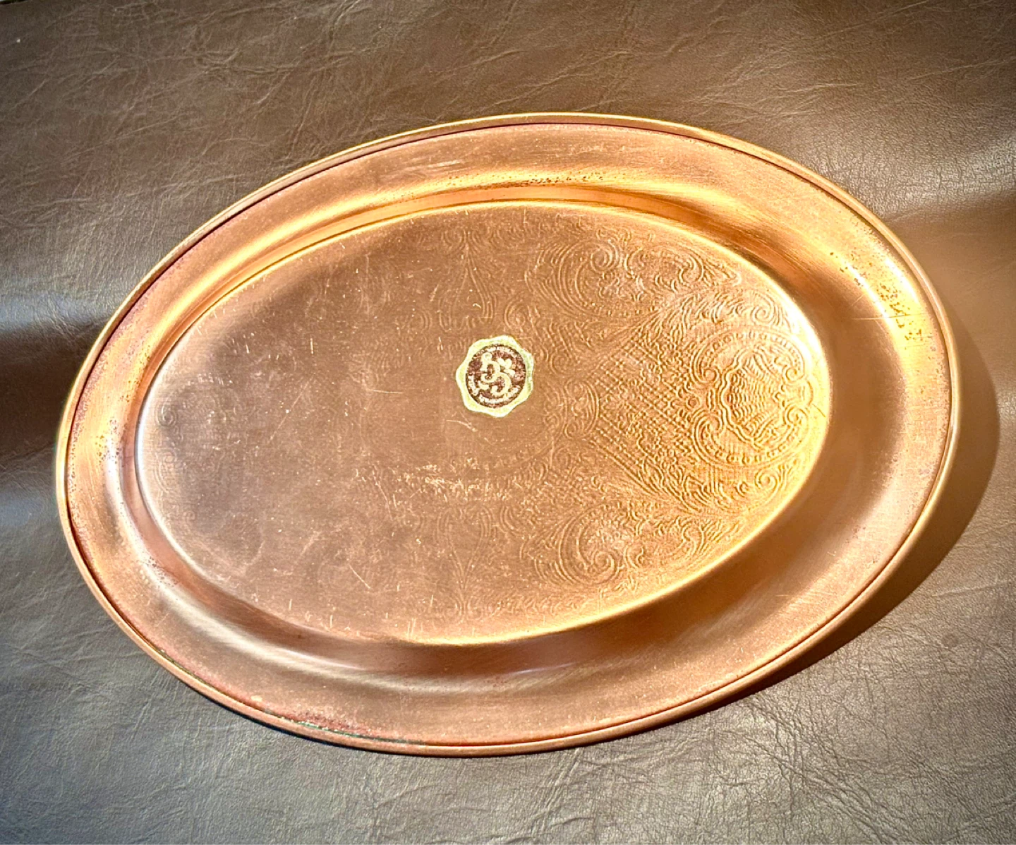 VINTAGE 70’s COPPER TRAY - photo 2