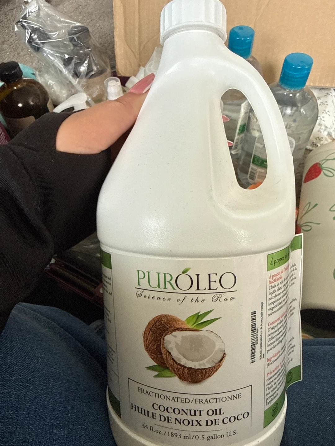 Puroleo Fractionated Coconut Oil - 64 oz