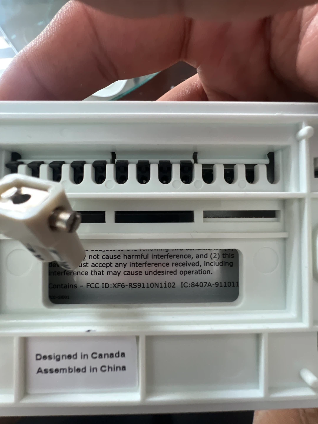 smartStat Commercial Wi-Fi Thermostat with Back Plate - White - photo 3