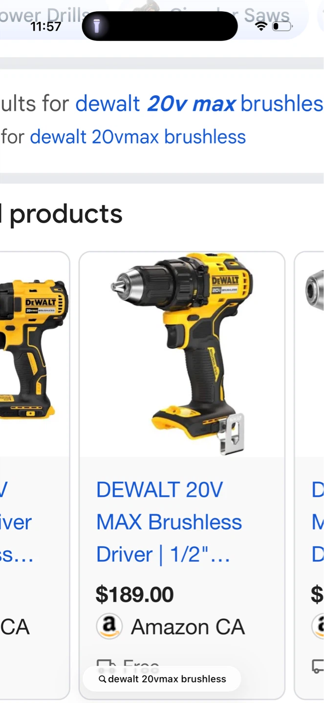 DEWALT 20V MAX Brushless Cordless Drill