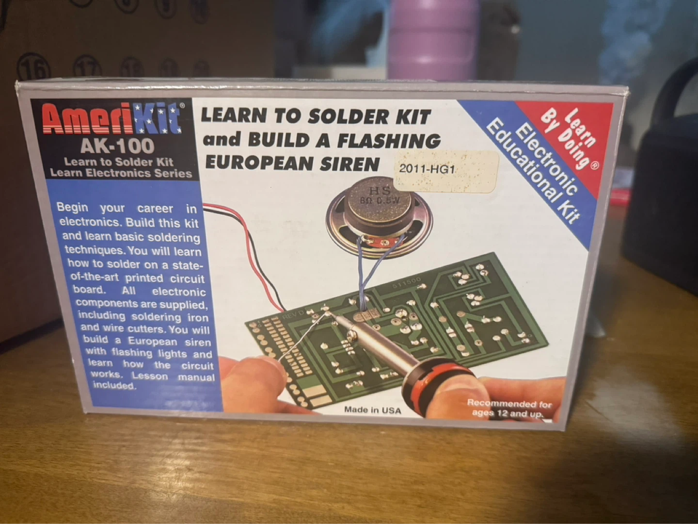 AmeriKit AK-100 Learn to Solder Kit
