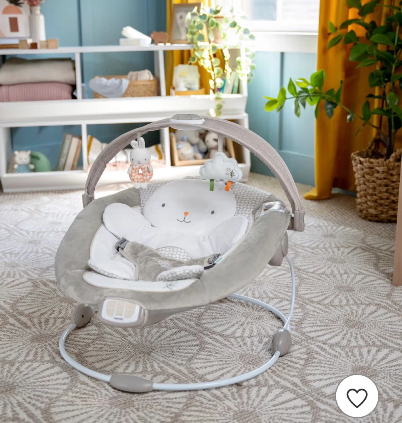 Ingenuity InLighten Baby Bouncer Seat light up Twinkle Tails - photo 3