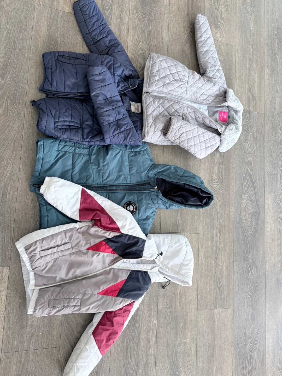 Bundle of 4 Kids' Jackets- 4-5 & 5-6 years