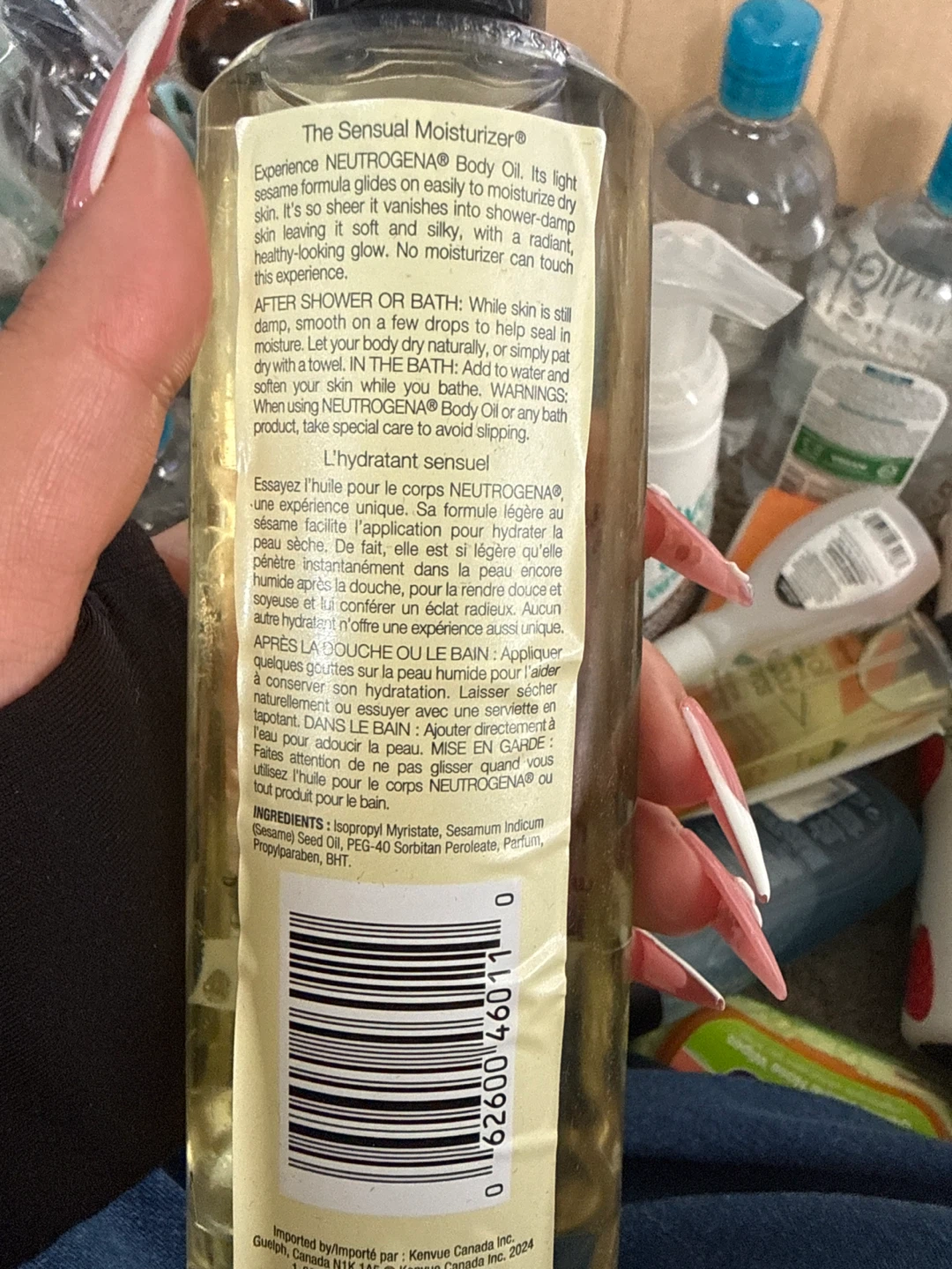 Neutrogena The Sensual Moisturizer Body Oil with Sesame Formula - photo 2