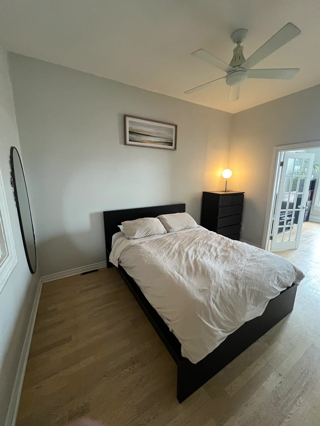 Black Queen Bed Frame with Storage Drawers - photo 3