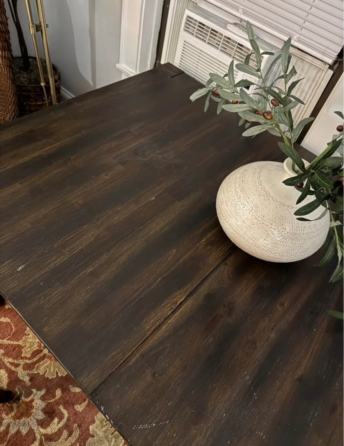 Dark Wood Dining Table - photo 2