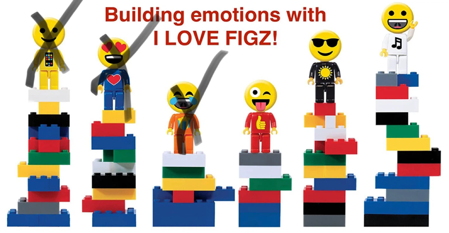 I LOVE FIGZ! Emoji Building Figures