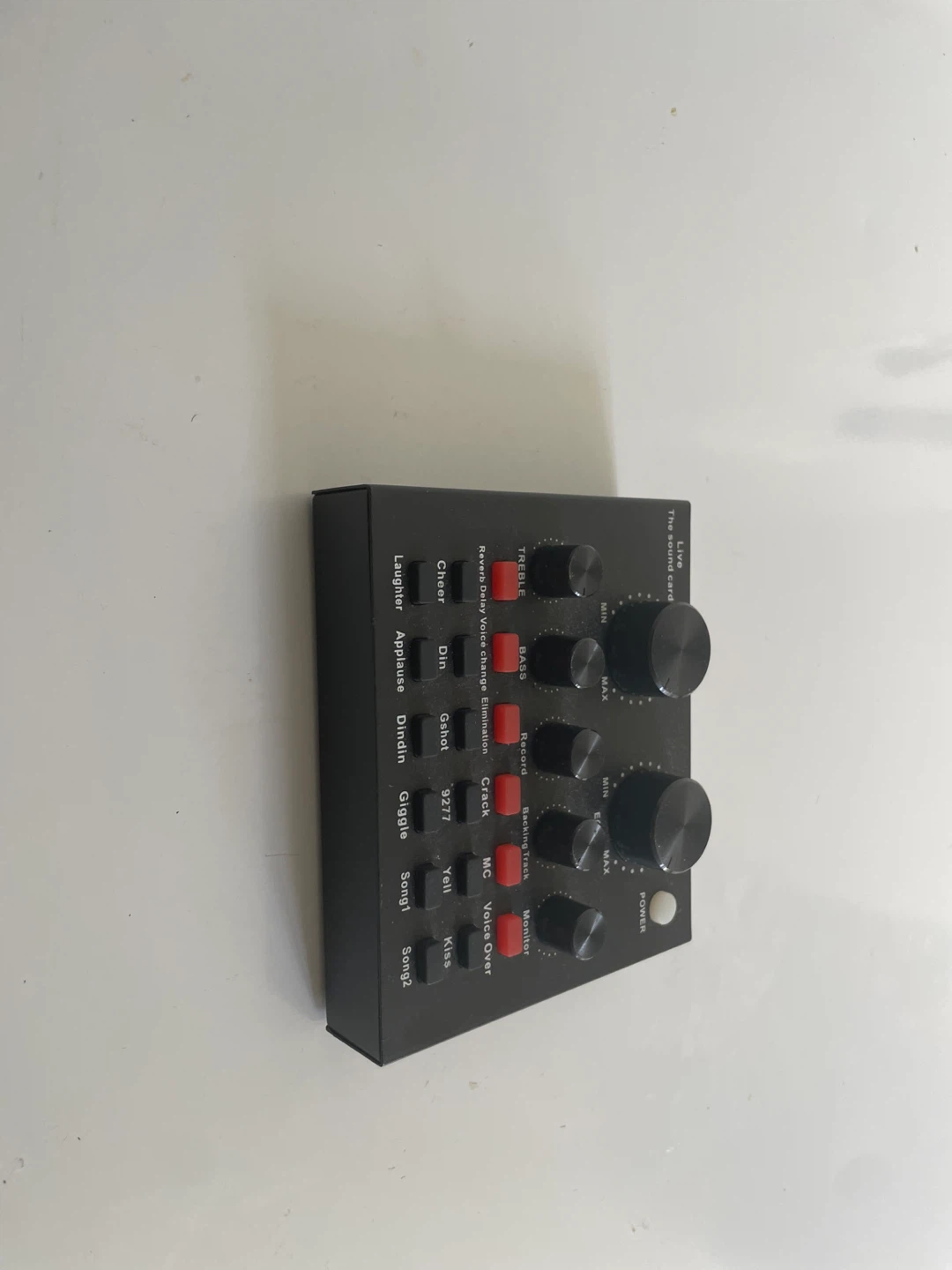 Live Sound Card Audio Mixer