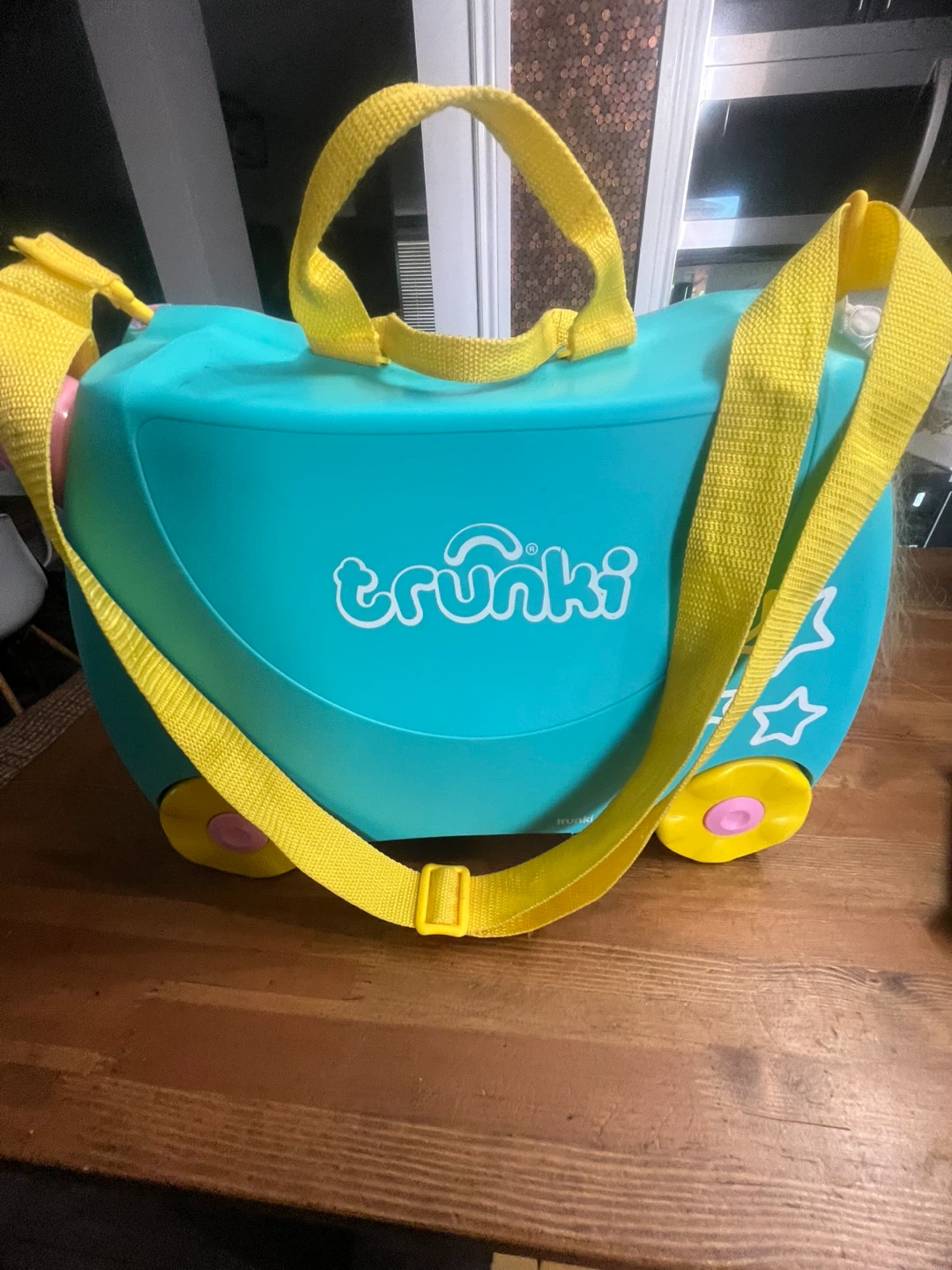 Trunki Ride-On Suitcase with Detachable Strap - Teal