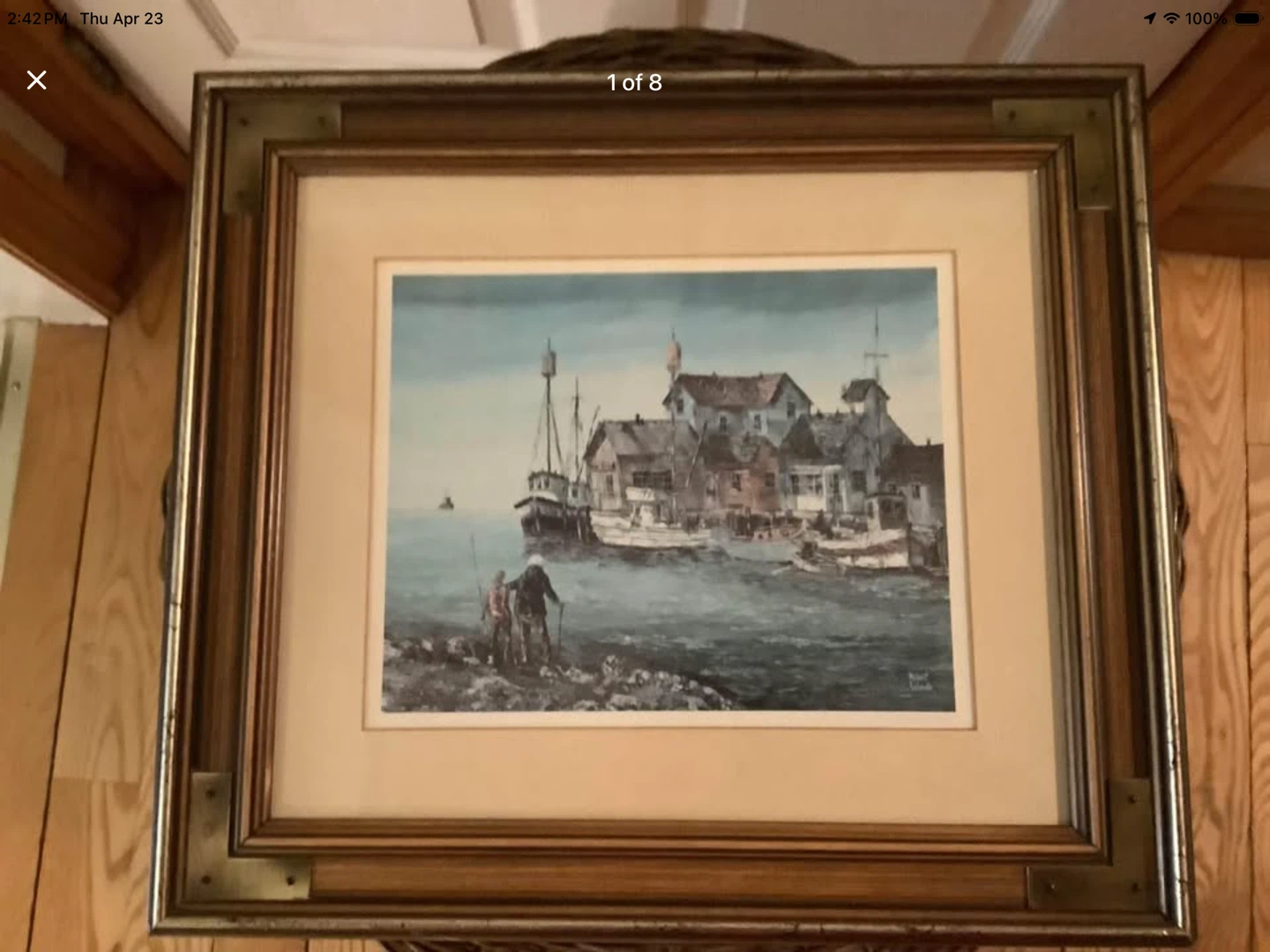 Impressionist Artist Robert LeBron’s Lithograph