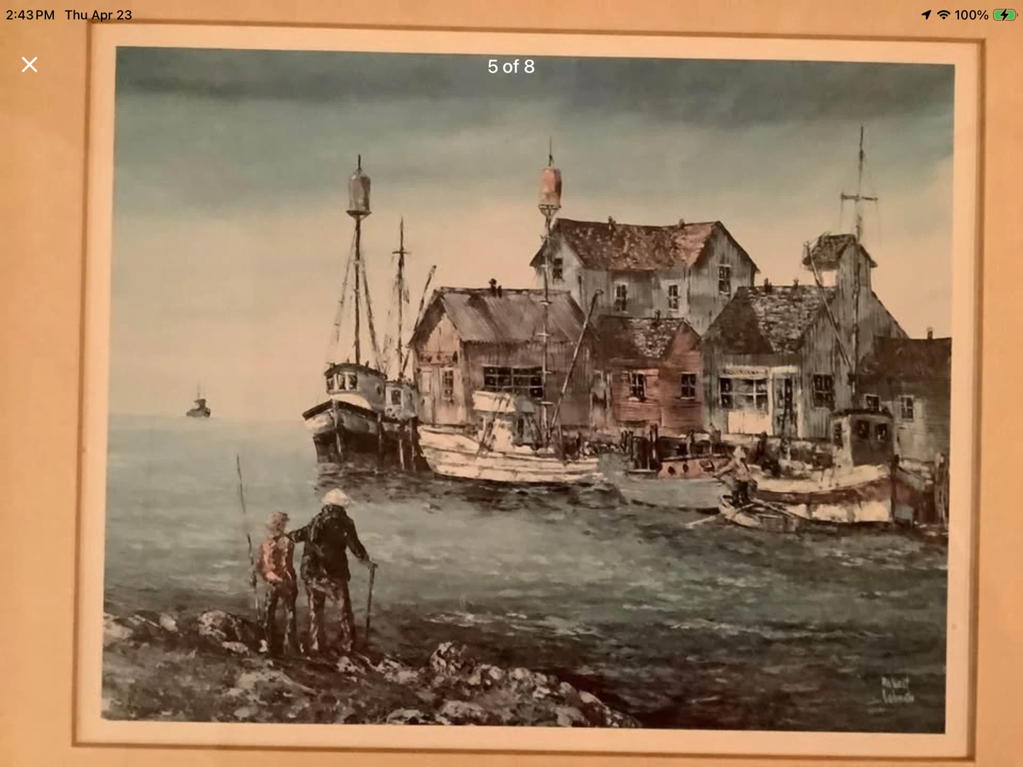 Impressionist Artist Robert LeBron’s Lithograph - photo 5