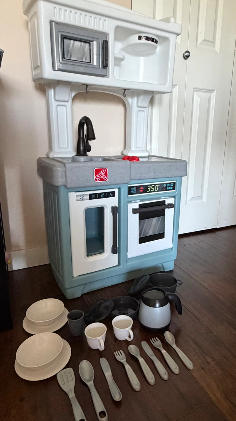 Step2 Kids Play Kitchen with Accessories