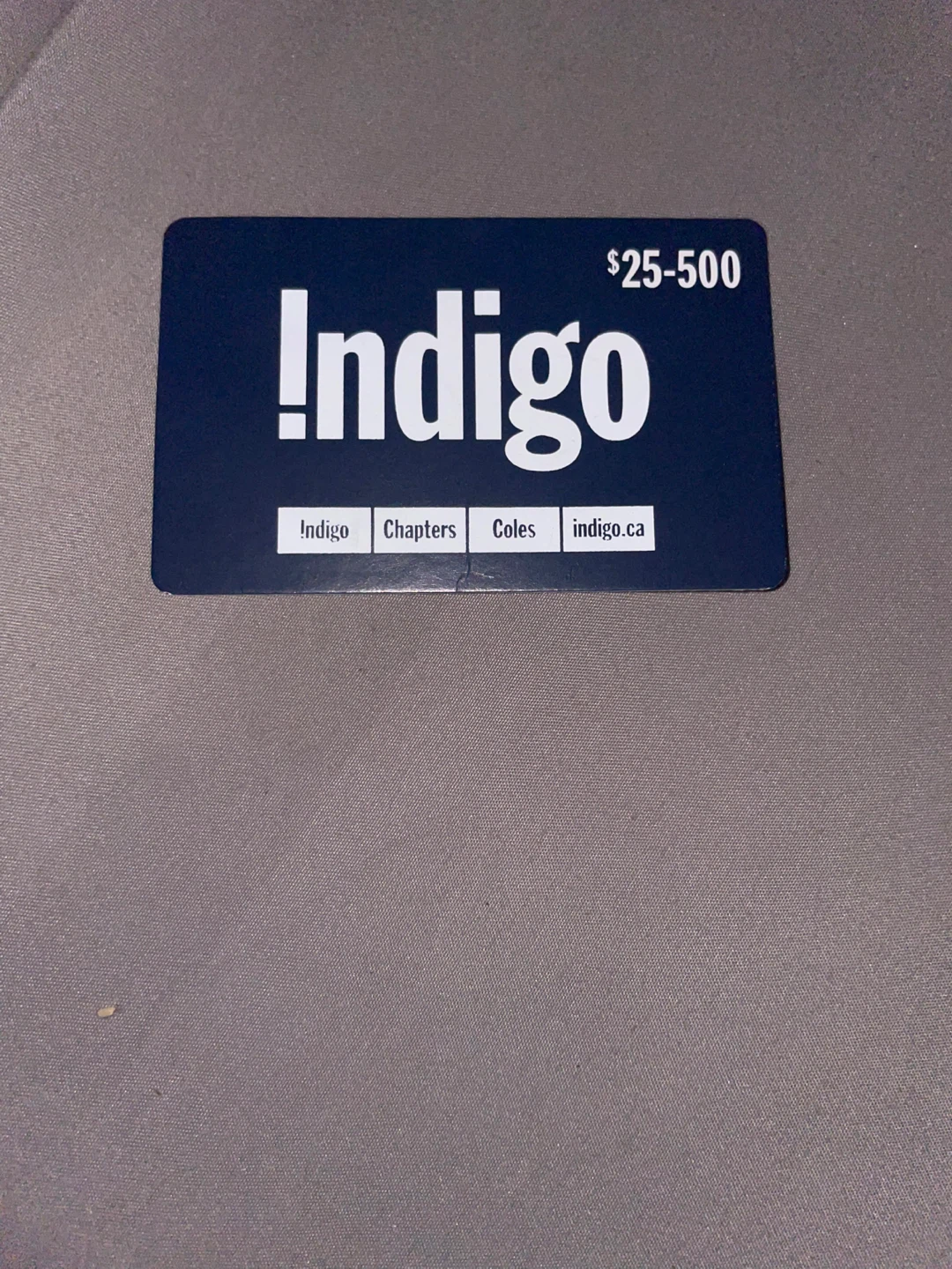 Indigo Gift Card 40$