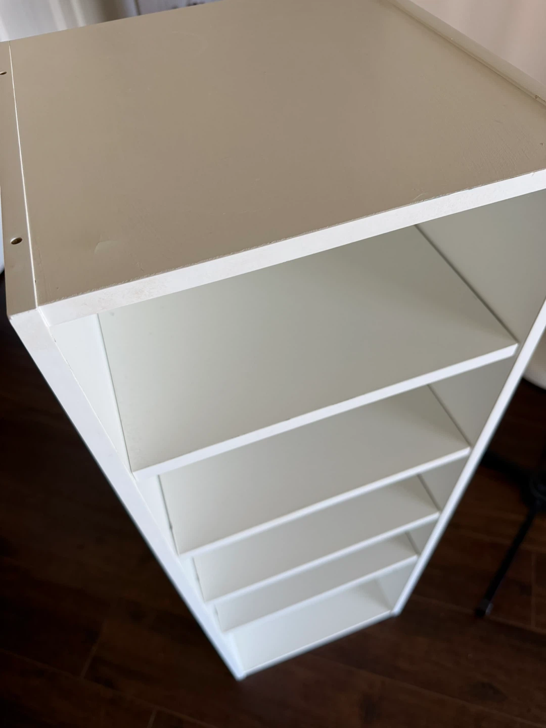 White 5-Shelf Bookcase - photo 2
