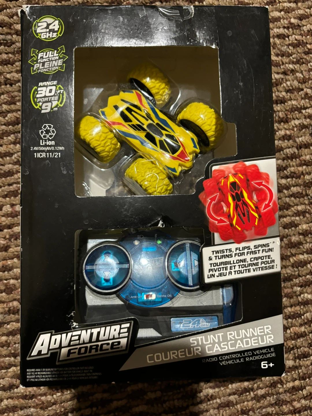 Adventure Force Stunt Runner Radio Controlled Vehicle