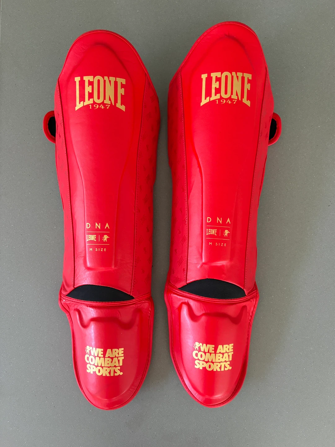 Shin Guards Leone 1947 Red DNA Size Medium - photo 3