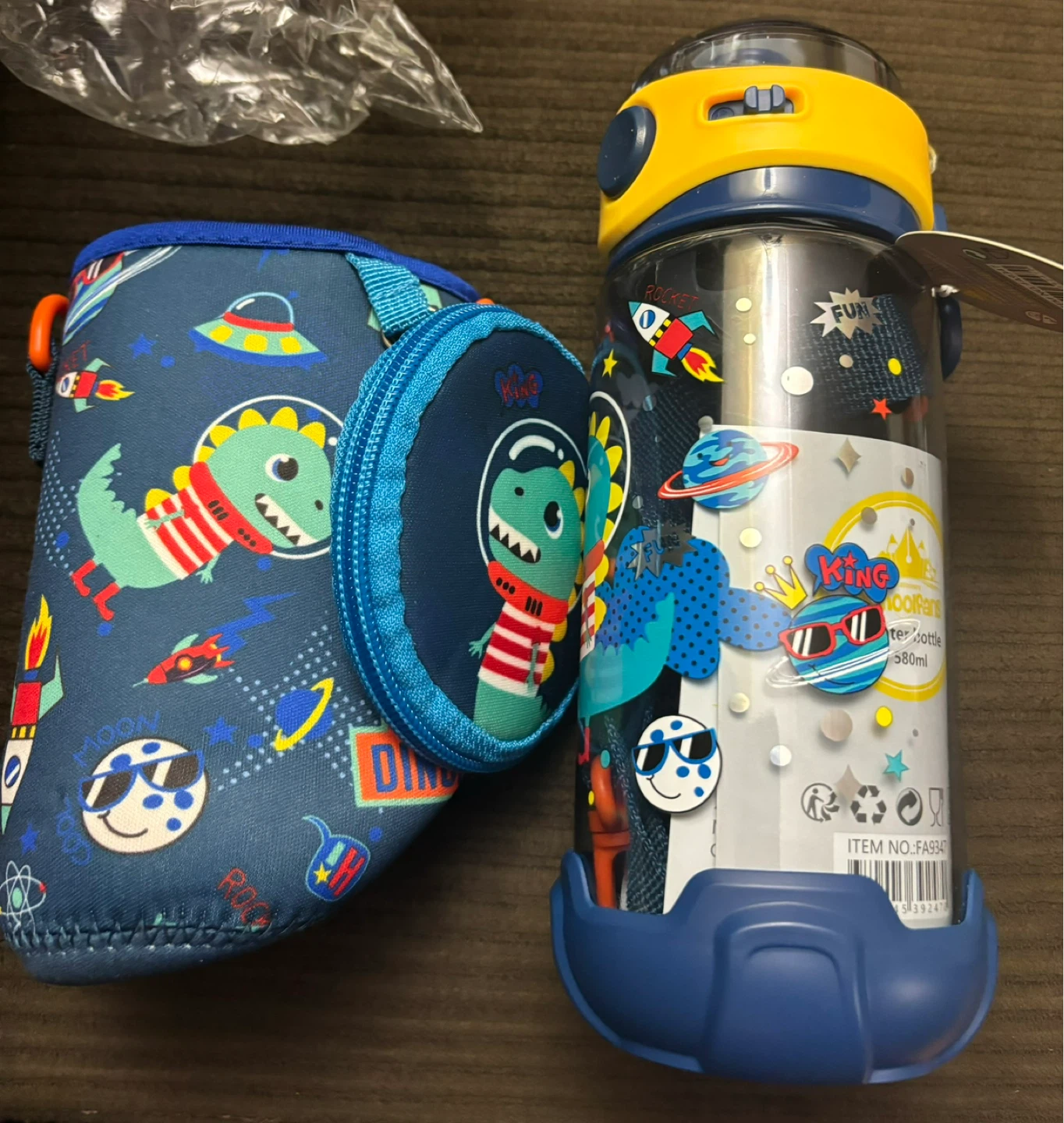 YOYITOO Kids Water Bottle Dinosaur 20oz - photo 2