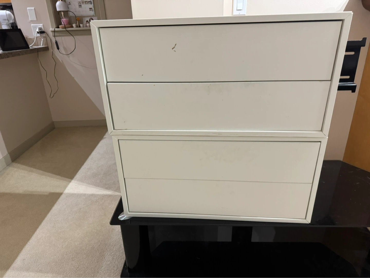 IKEA 2 piece unit(drawers) PRICE IS BOTH UNITS TOGETHER!