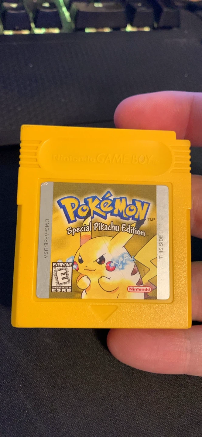 Pokémon yellow Gameboy