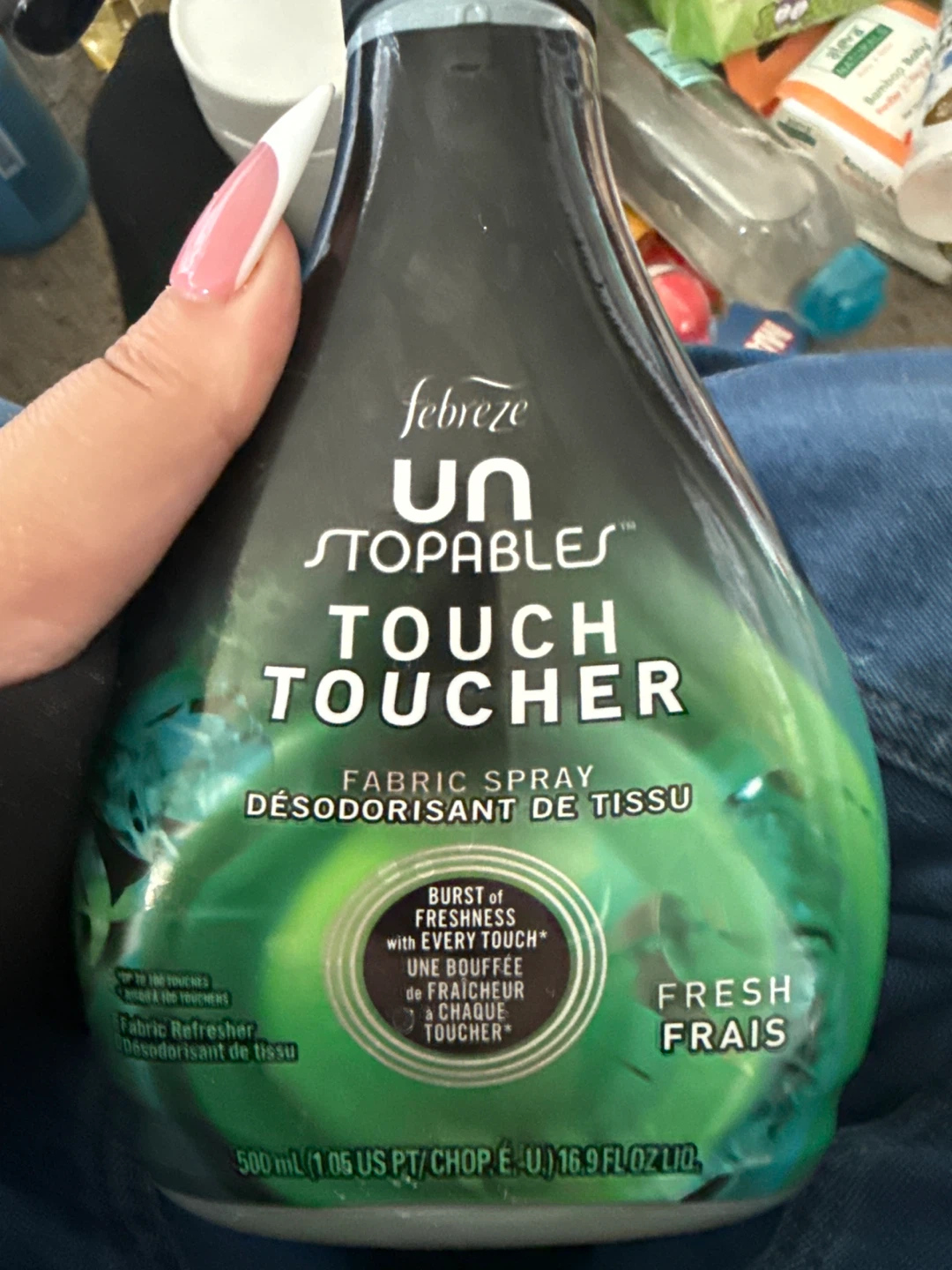 Febreze Unstoppables Touch Touche Fabric Spray