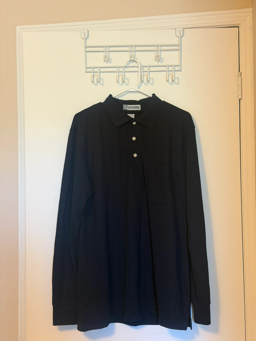 2XL Long Sleeve Polo Shirt