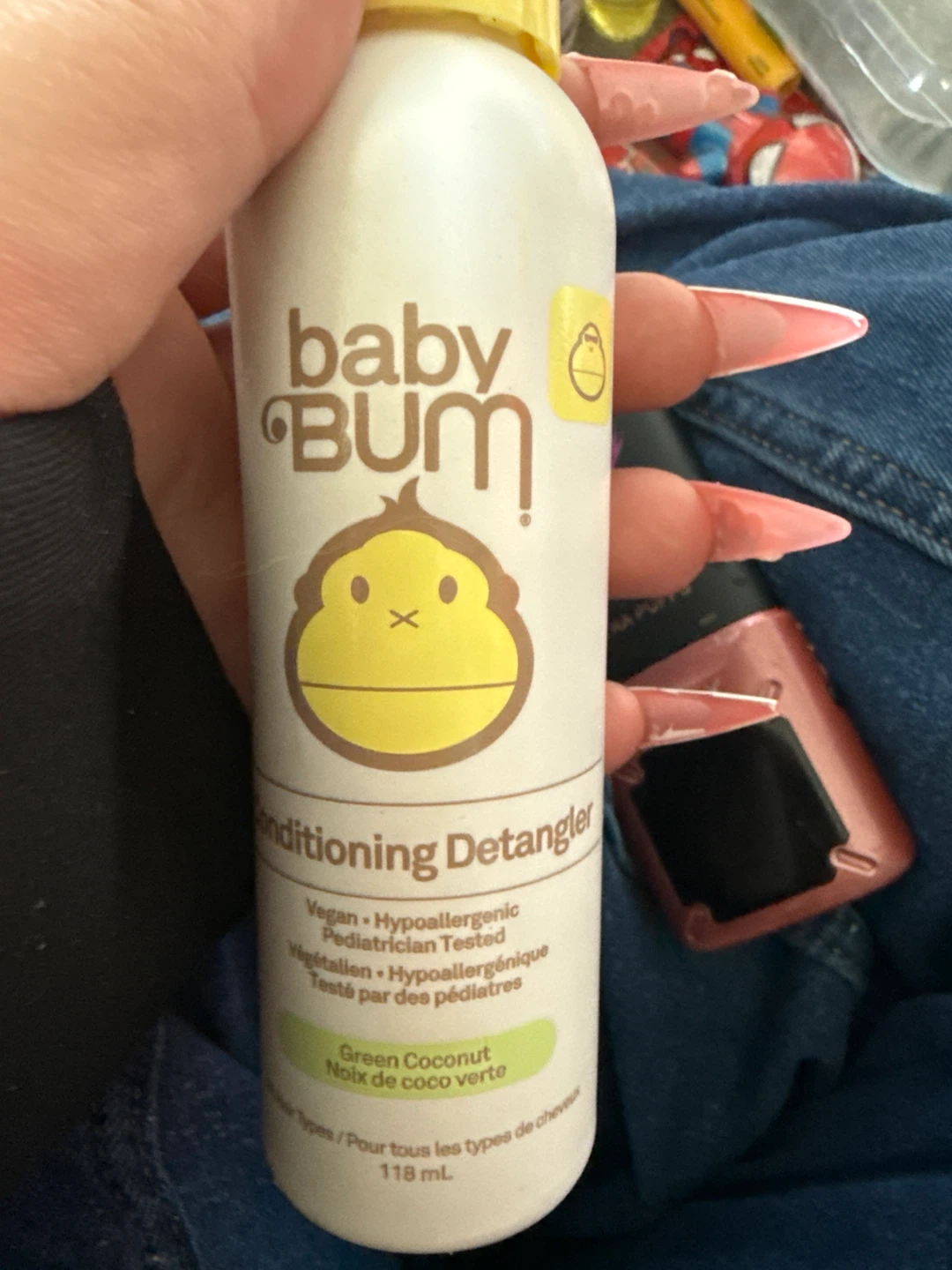 Baby Bum Green Coconut Conditioning Detangler - 118 mL