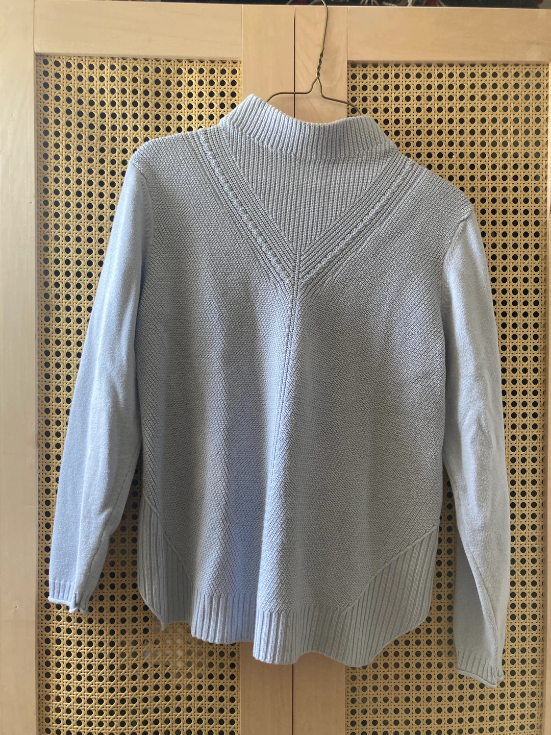 Light blue sweater