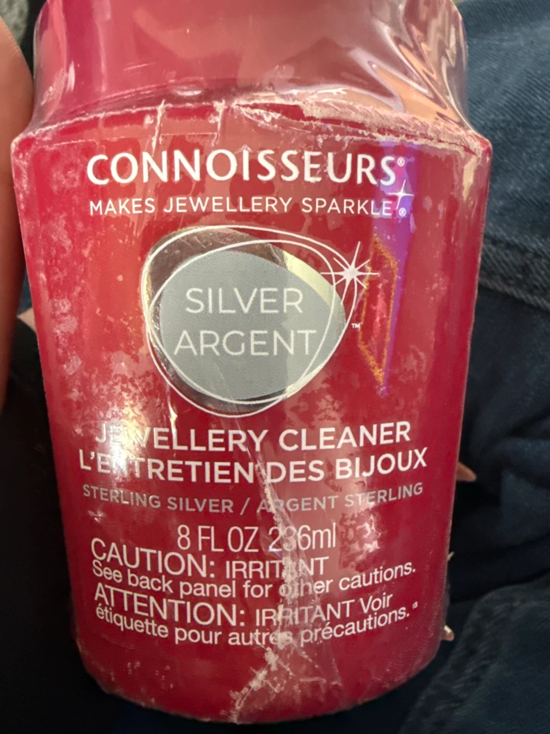 Connoisseurs Silver Argent Jewellery Cleaner 8oz