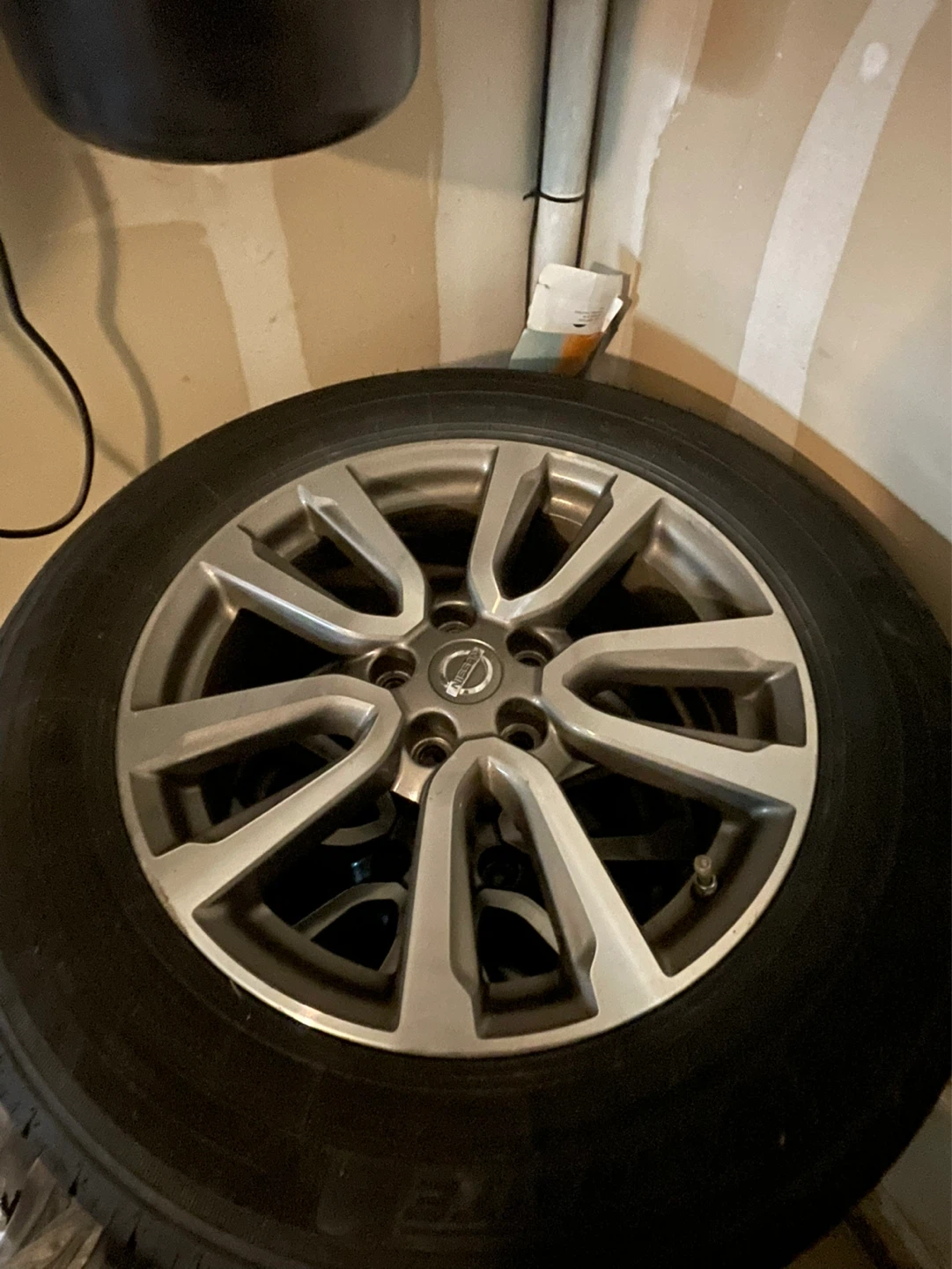Set of 4 Nissan Rims and Tires - photo 4