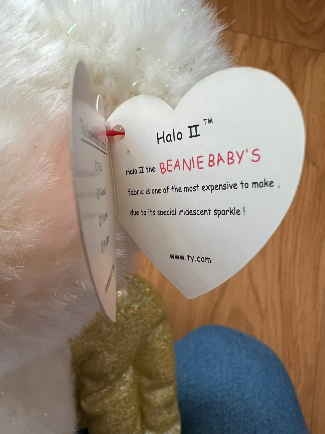 Ty Beanie Baby Halo II Angel Bear - photo 3