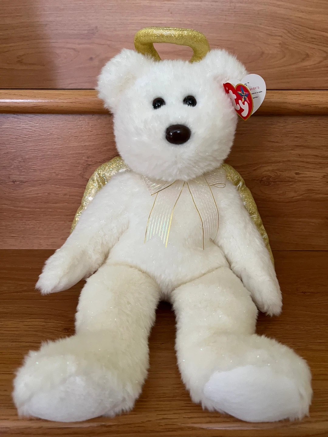 Ty Beanie Baby Halo II Angel Bear