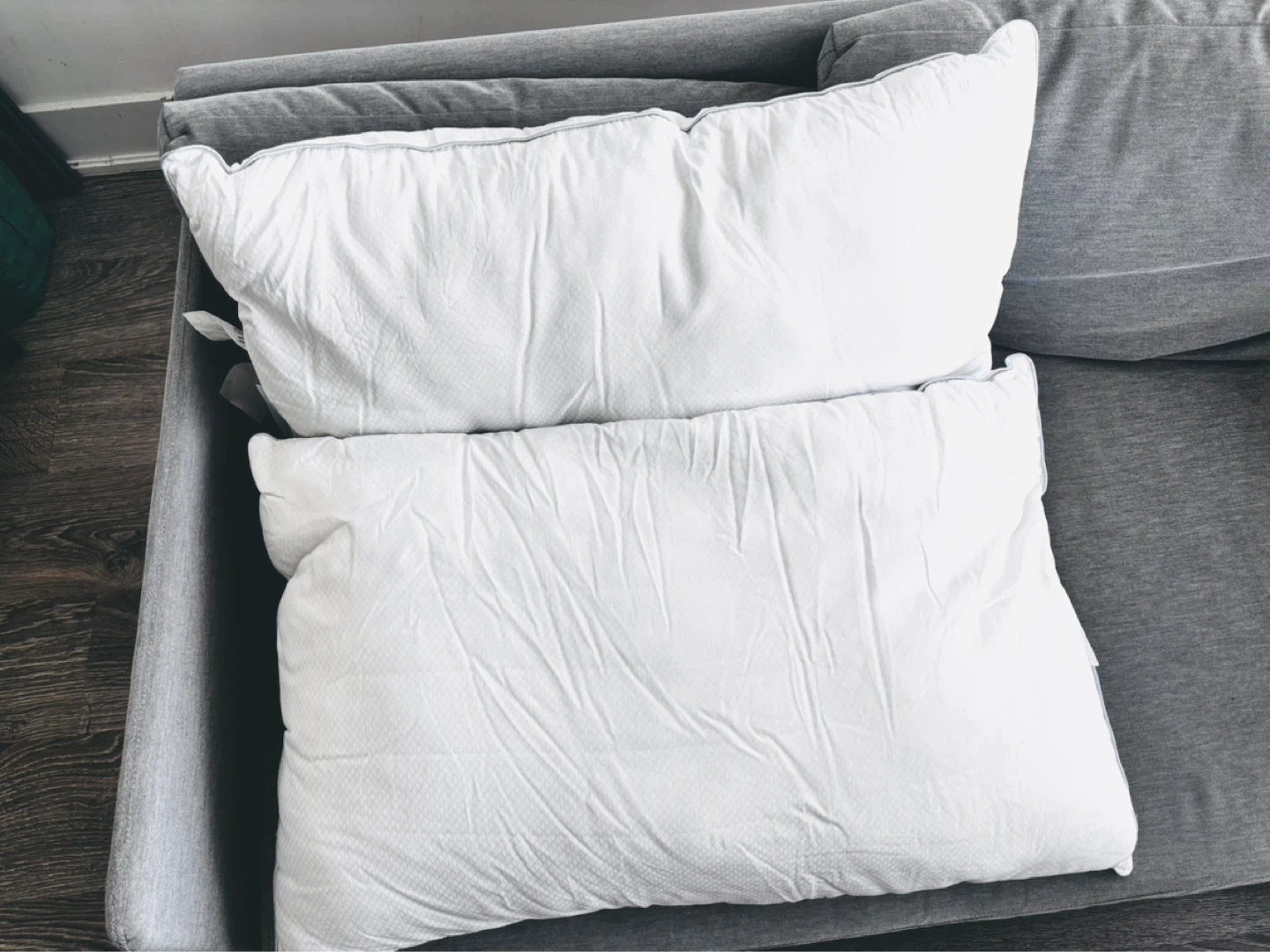 Pillows (Queen Size Bed) - Like New (Set of 2)