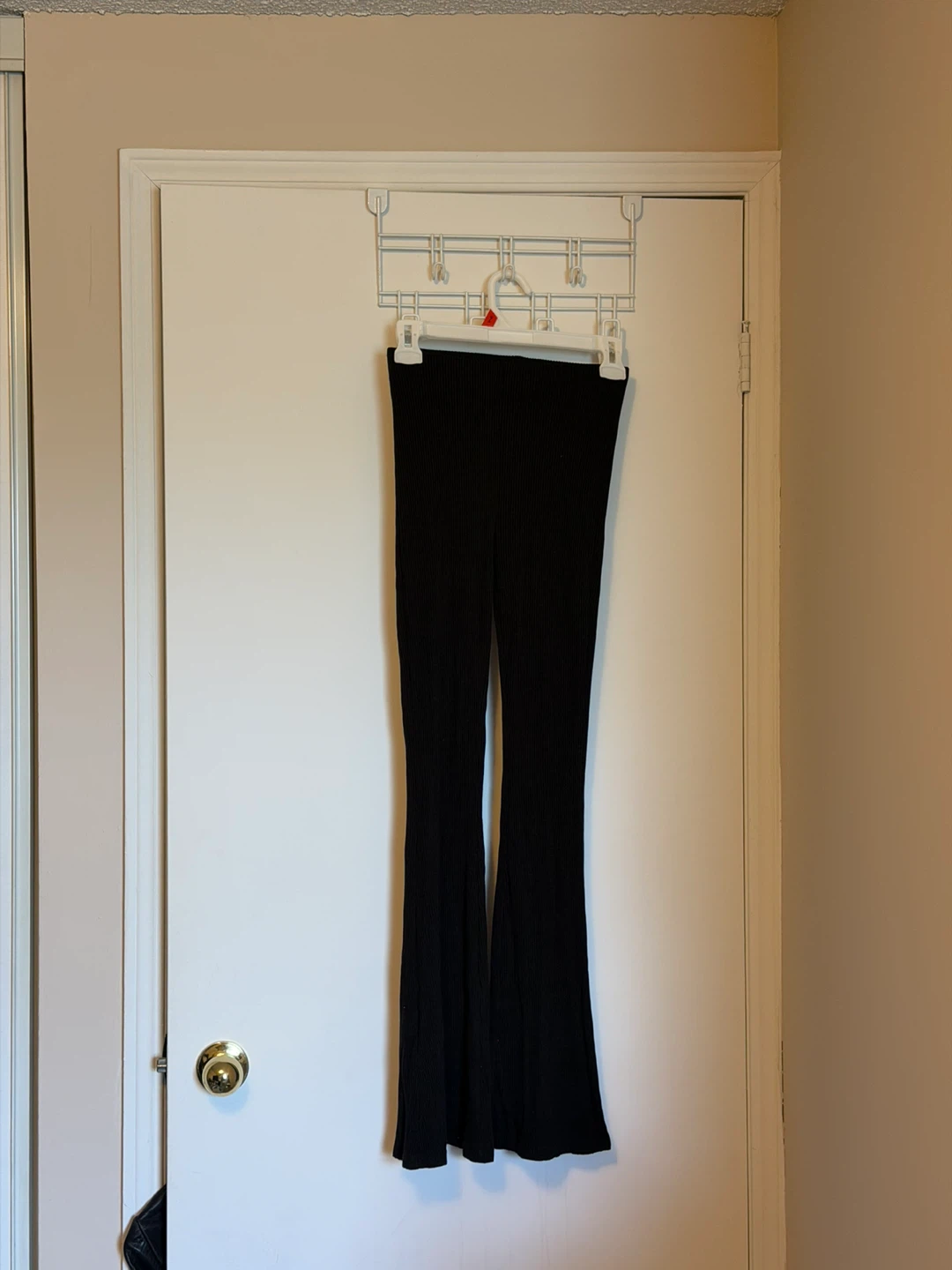 2 Black Yoga Flare Pants