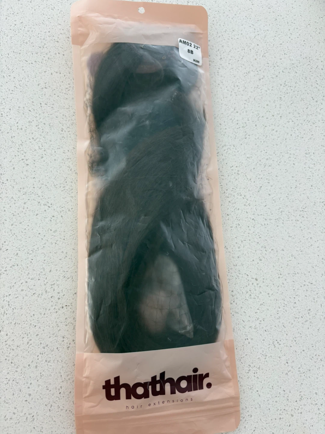 Thathair Halo Hair Extensions 22" - Dark Brown