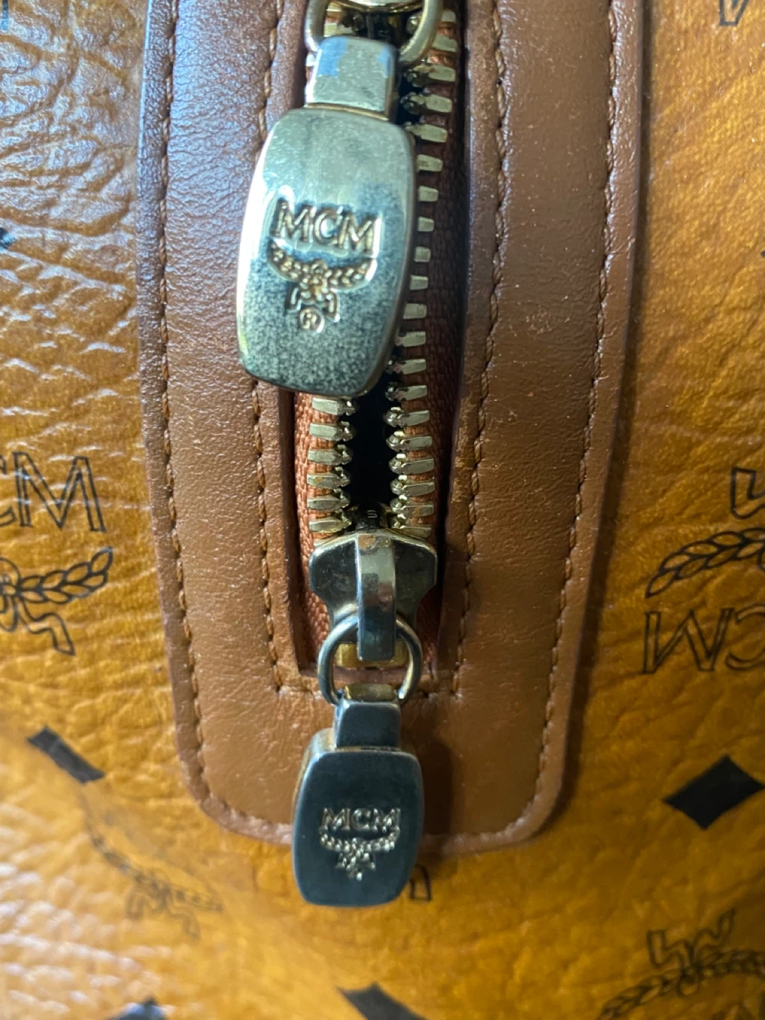 MCM Visetos Boston Bag - photo 4