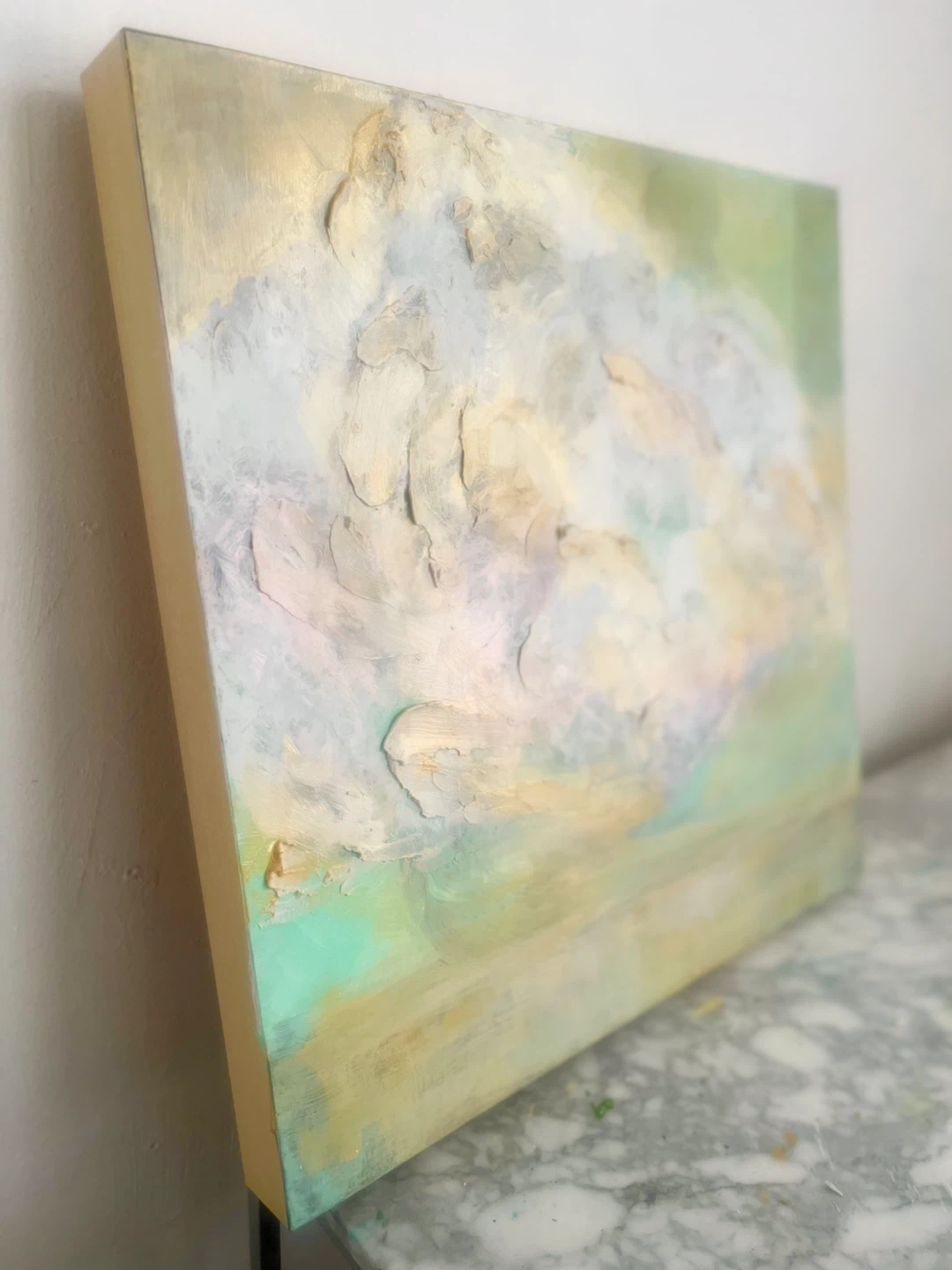 Abstract Textured Landscape Painting - photo 4