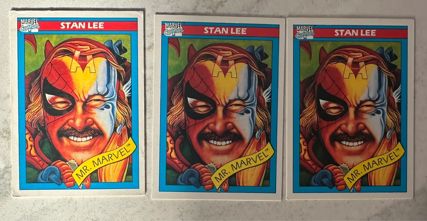 1990 Marvel/Impel  Stan Lee Rookie Cards