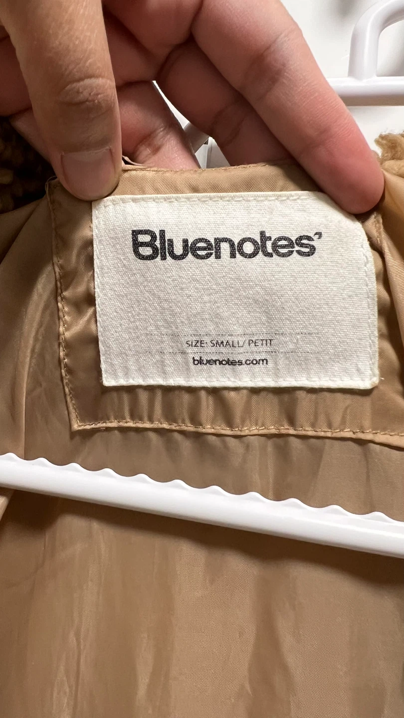Bluenotes Teddy Jacket - Size Small - photo 3