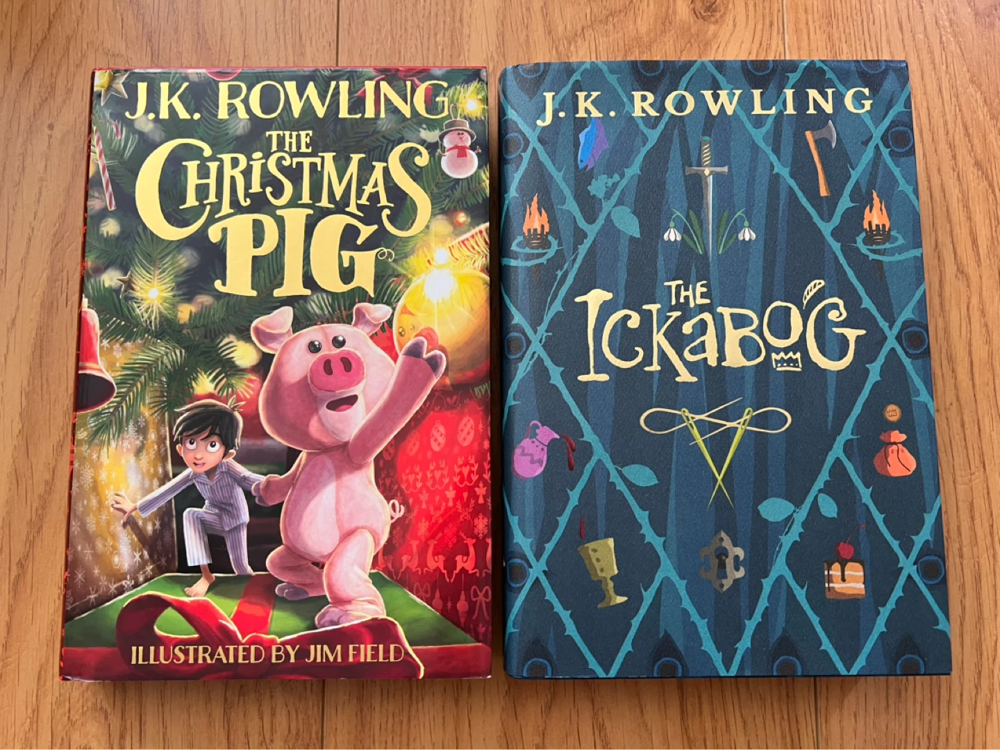 J.K. Rowling The Ickabog and The Christmas Pig Books