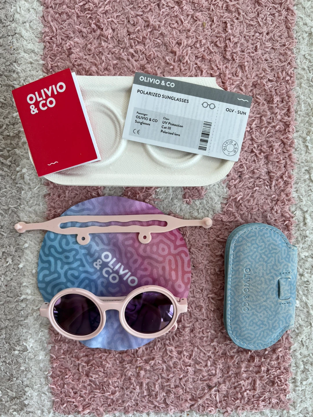 OLIVIO & CO Kids Polarized Sunglasses (0-3y)