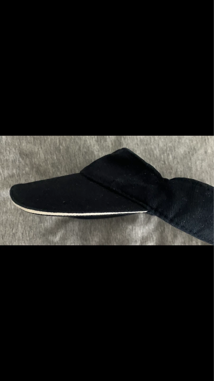 Dark Blue/Black 100% Cotton Visor ☀️ 🌞 🏖️🏝️ - photo 3