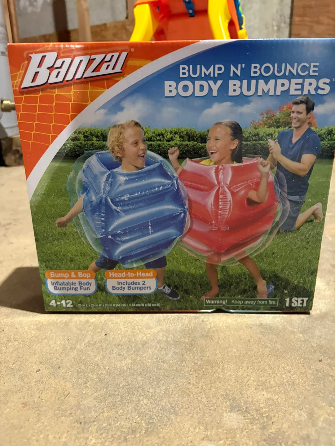 Banzai Bump N'  Bounce Body Bumpers - Set of 2
