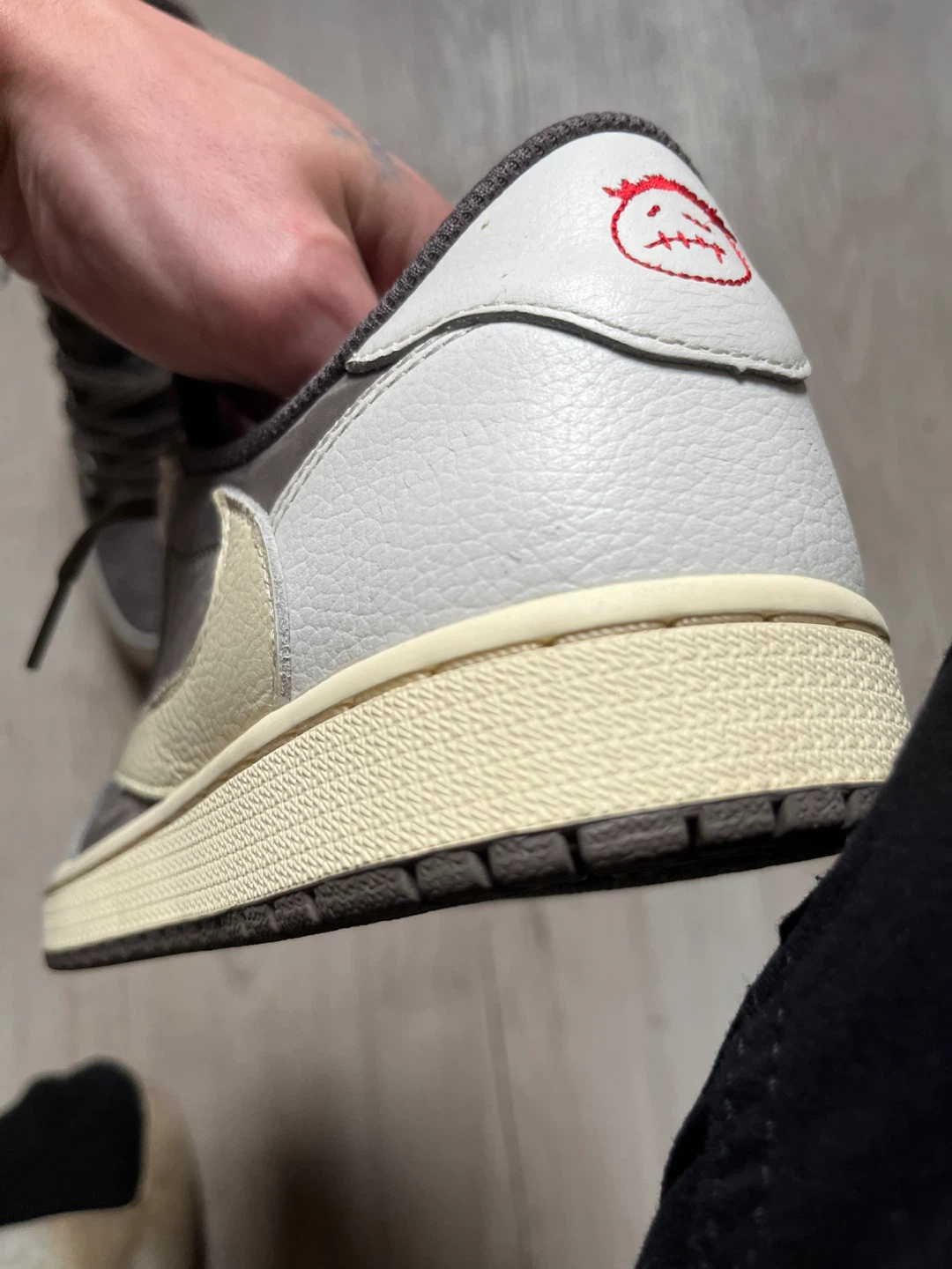 Travis Scott reverse mocha Jordan one size 10 - photo 3