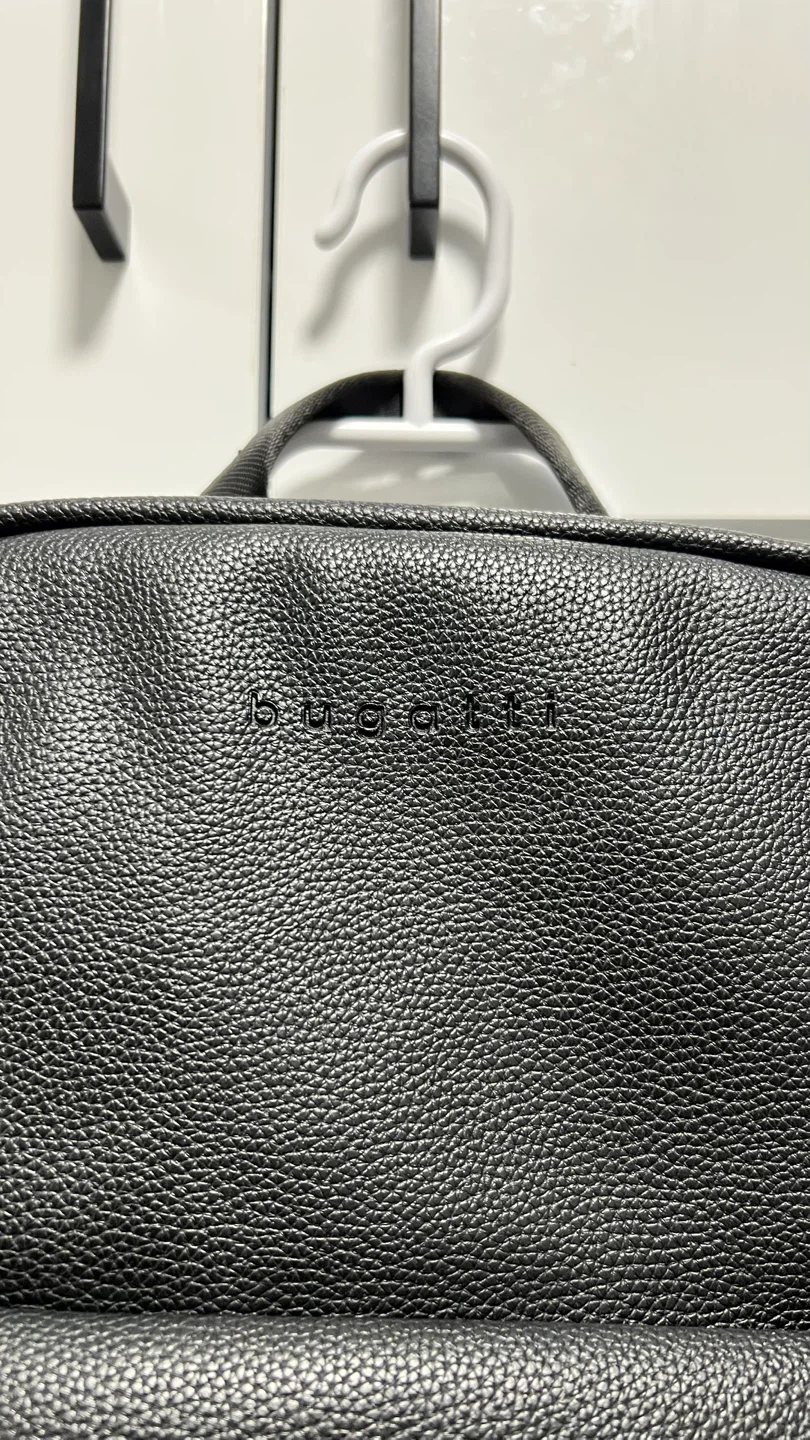 Bugatti Black Leather Backpack - photo 2