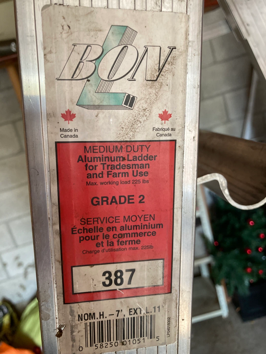 BON Aluminum Ladder - photo 2