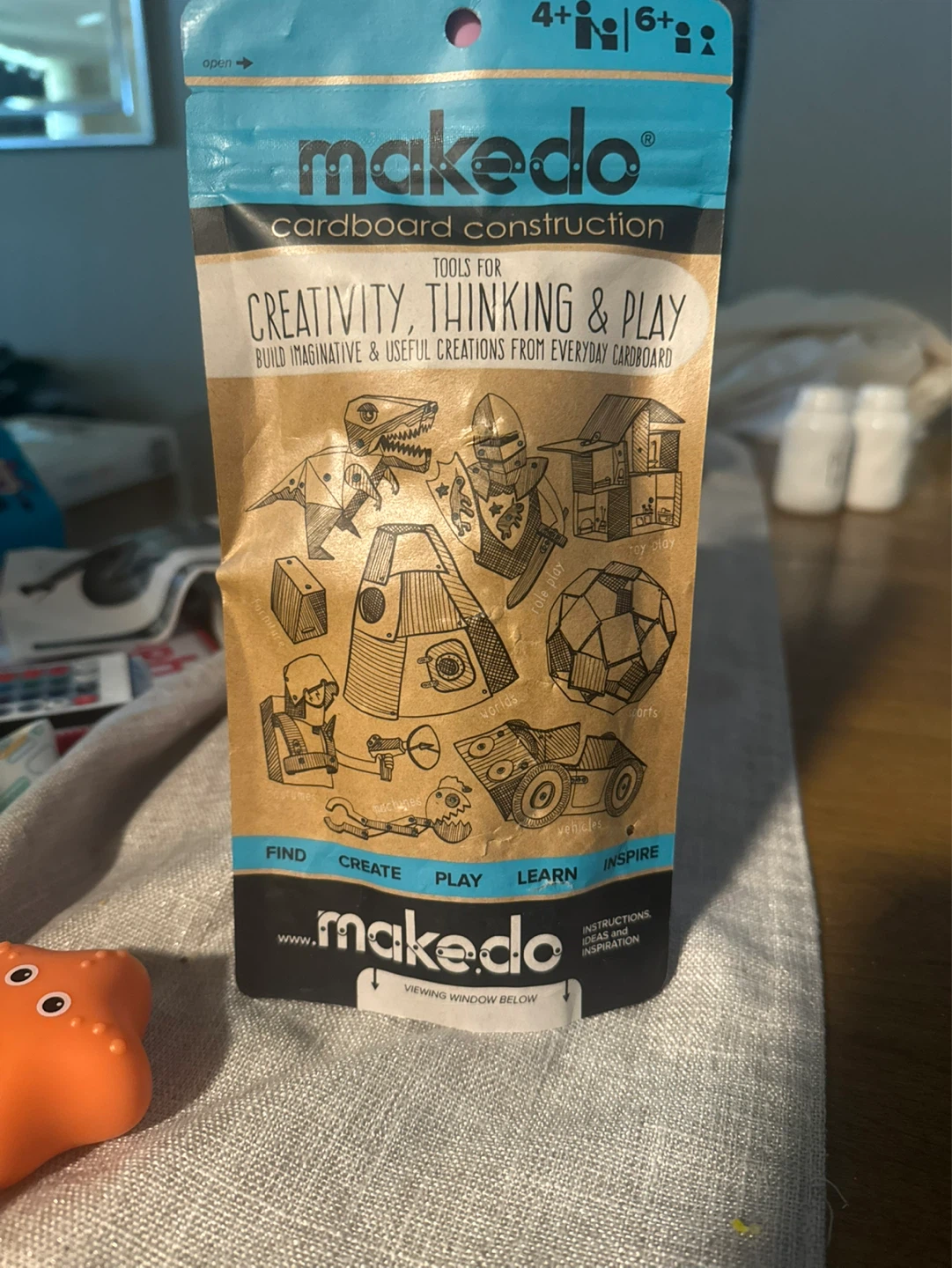 Makedo Cardboard Construction Toolkit - 30 Piece