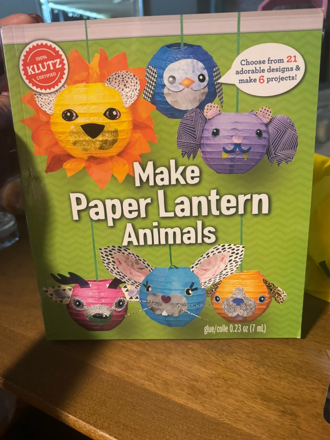 Klutz Make Paper Lantern Animals Craft Kit