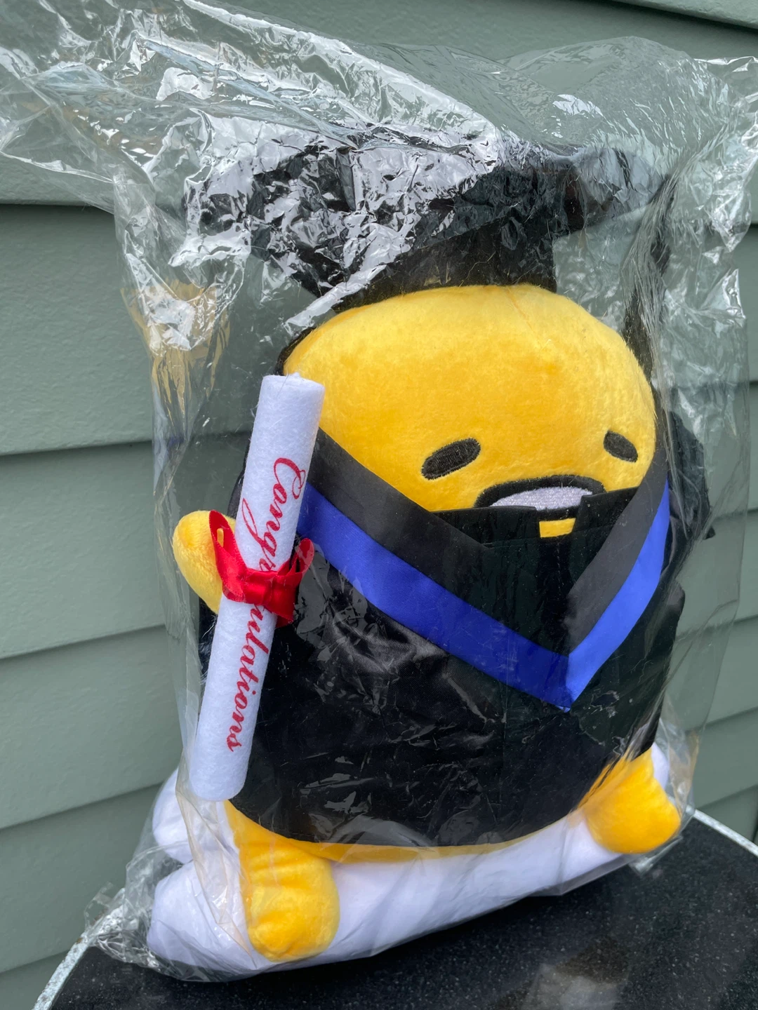 Gudetama Graduation Plush Toy 14” new - photo 4