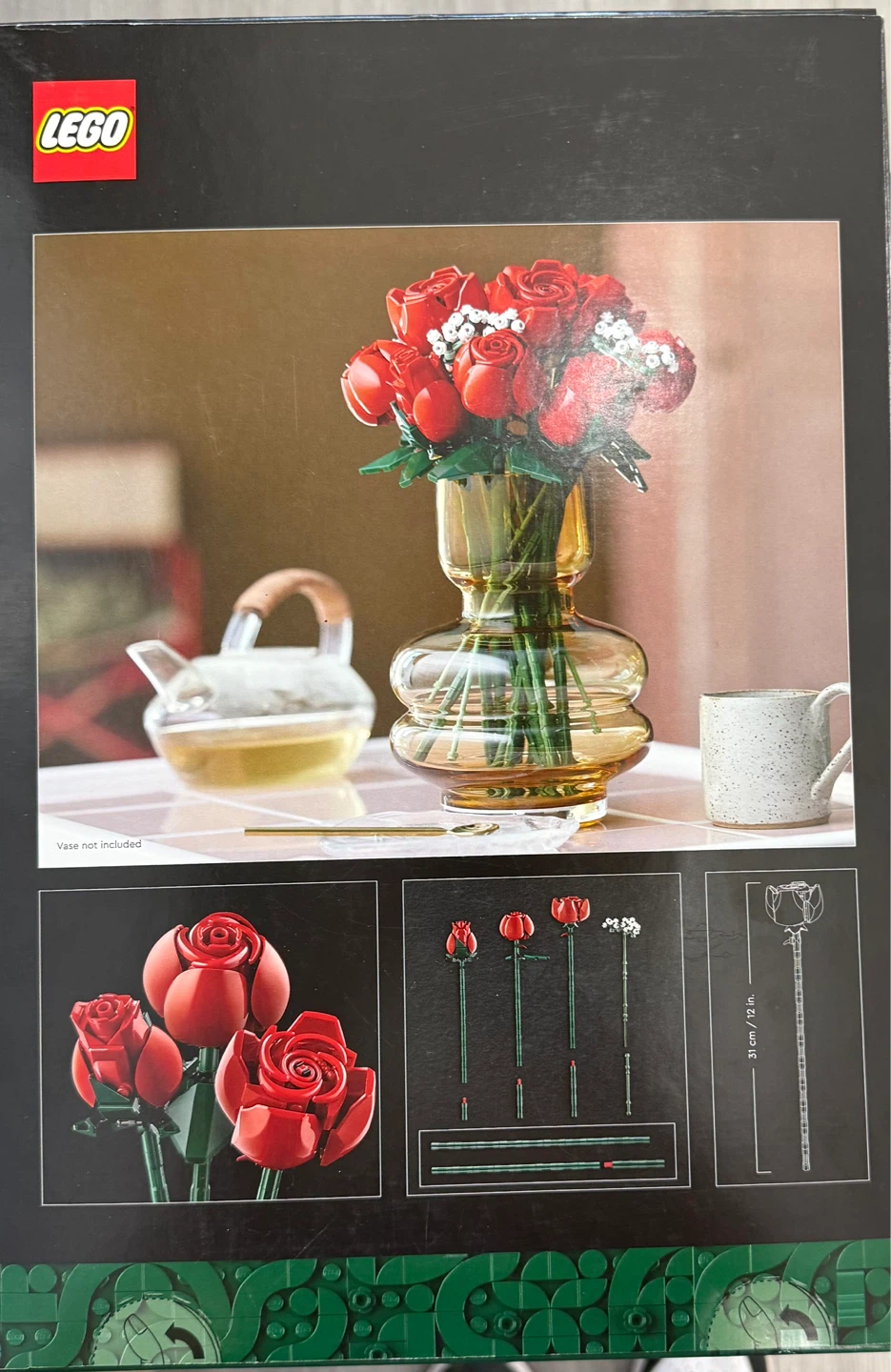 LEGO Bouquet of Roses Building Set 10328 - photo 2