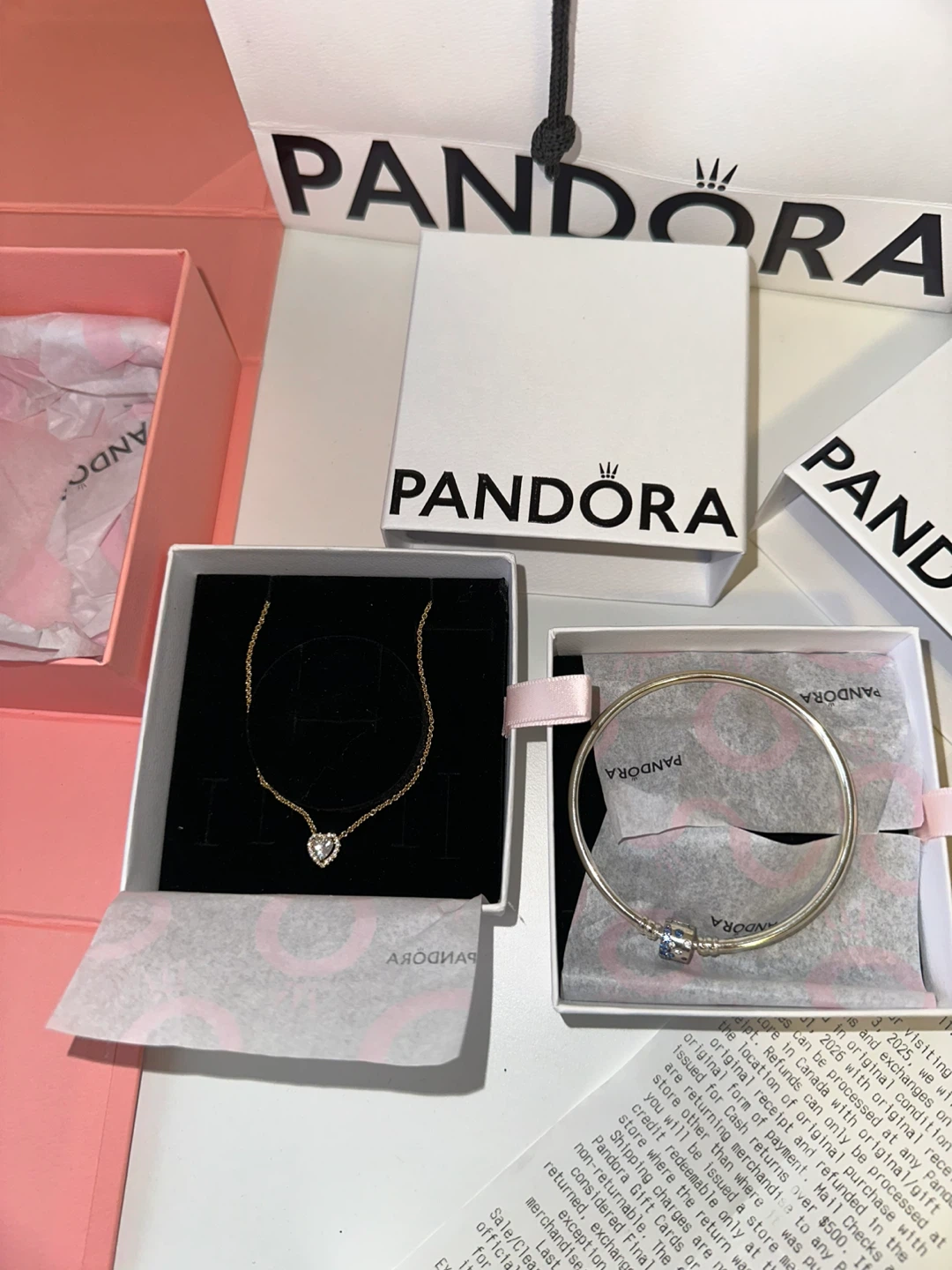 Pandora Silver Bangle